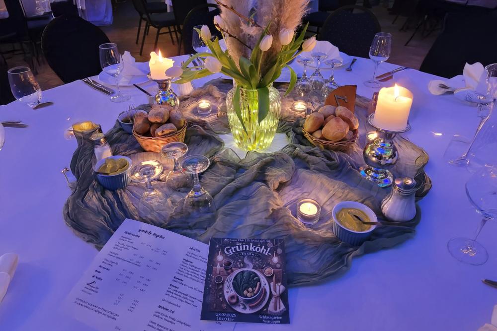 Grünkohlessen Lions Club Neuruppin Effi Briest